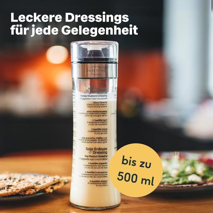 Produktbild Silberthal Dressing-Shaker mit Mischeinsatz (500 ml)