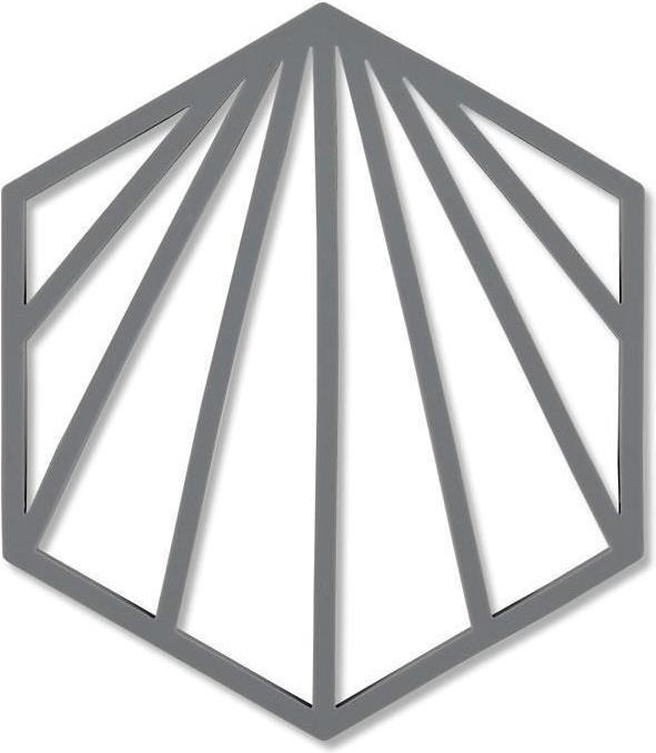 Image du produit Zone Denmark Zone Pot Coaster Shell Gris foncé (1 x, Dessous de poêle)