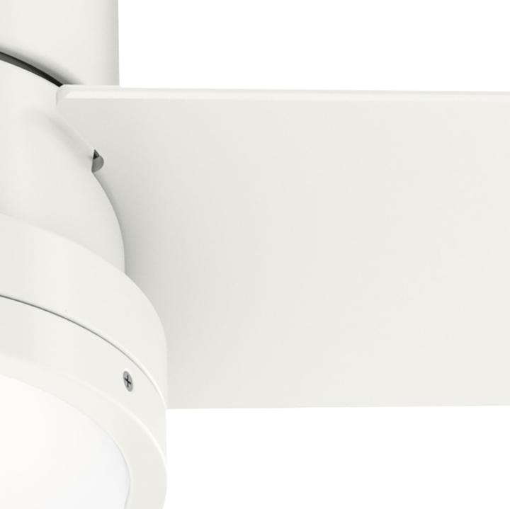 Actual product image Hunter Fans Deckenventilator Greenville Weiss mit Licht (39 dB)