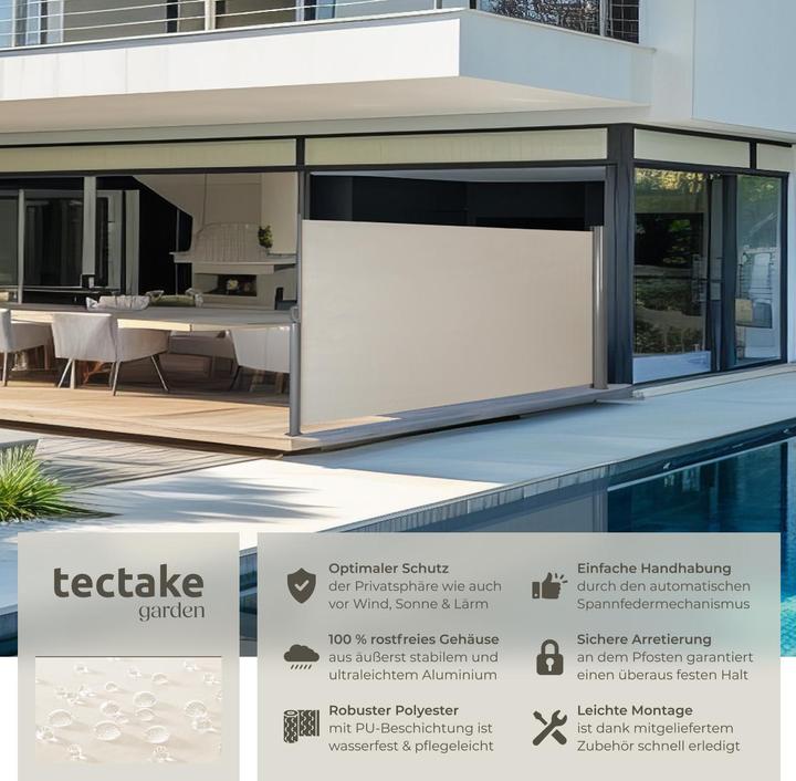 Produktbild tectake Seitenmarkise (3 m)