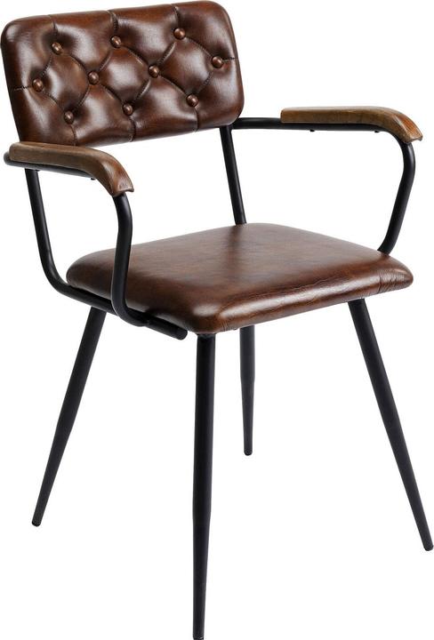 Produktbild Kare Design Armlehnstuhl Salsa Leder Braun