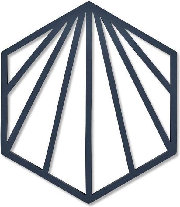 Immagine prodotto Zone Denmark Zona Tappetino per vasi con guscio blu scuro (1 x, Pan coaster)