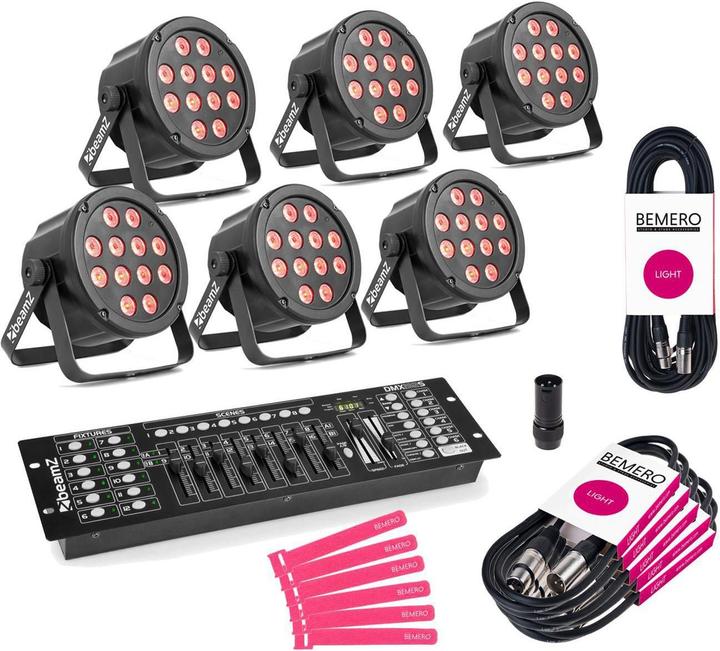 Image du produit BeamZ SlimPar 35 Set Lumière (3 W, LED)
