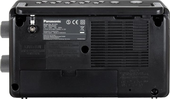 Image du produit Panasonic Rf-D10eg (DAB+ DAB, FM)