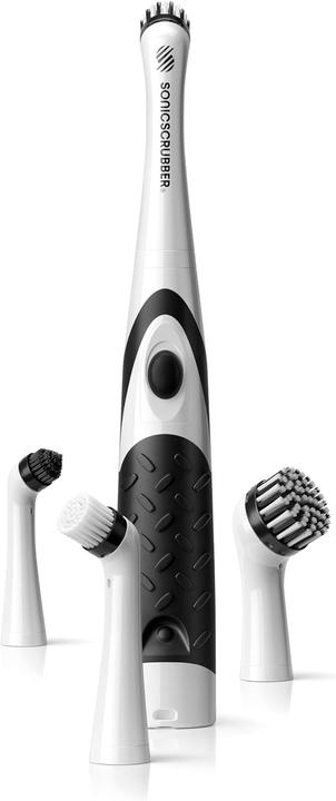 Actual product image Plutoos electric Sonic Scrubber -Combination package - High-performance motor - Includes 4 brush heads - (1 pcs.)