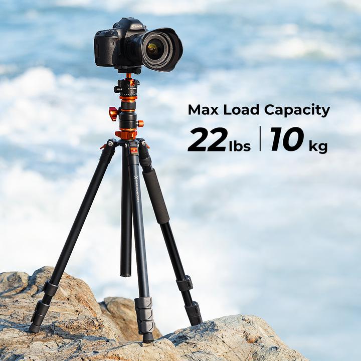 Image du produit K&F Concept T254A7 + tête de trépied BH-28L (Métal)