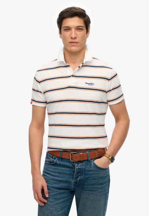 Immagine prodotto Superdry Leichtes Jersey-Polohemd mit Streifen (M)