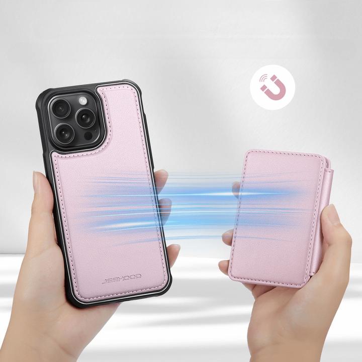 Produktbild Cover-Discount iPhone 16 Pro - 2-in-1 Backcover mit Kreditkarten-Etui (Apple iPhone 16 Pro)