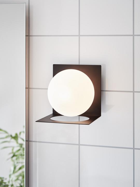 Produktbild Markslöjd MARKSLOJD Zenit IP44 Wandleuchte Schwarz (204 lm, G9)
