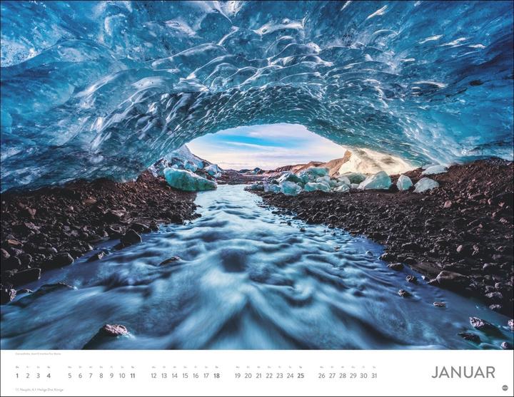 Produktbild Orte der Kraft Posterkalender 2026 (44 x 34 cm, Harter Einband, Deutsch)