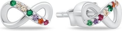 Brilio Silver - Decent Silver Earrings Infinity EA902W