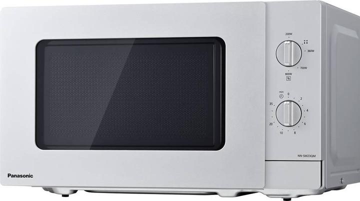 Panasonic NN-SM23QMEPG Mikrowelle Silber 800 W Grillfunktion (20 l)