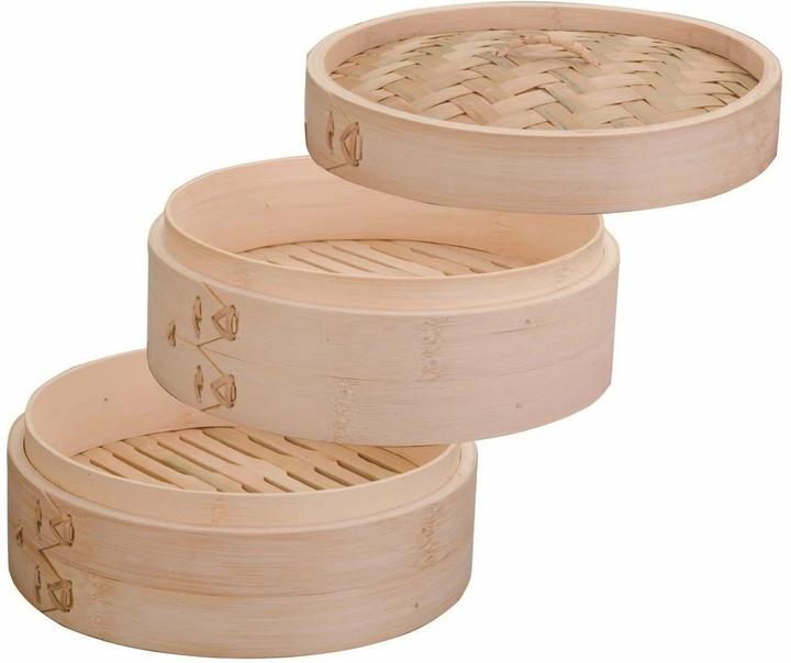 Ibili Bamboo Steamer (20 cm, Plant materials)