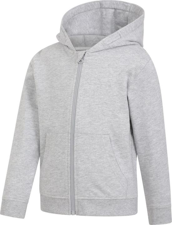 Immagine prodotto Mountain Warehouse Essentials Felpa con Cappuccio e Zip Intera Bambini (98)