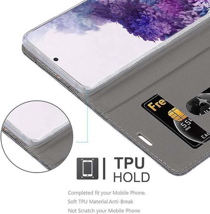 Actual product image Cadorabo Book Jeans Optics Cover (Samsung Galaxy S20 Ultra)
