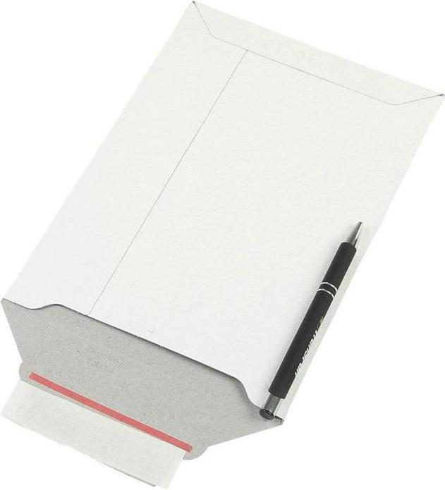Immagine prodotto Transpak Dimensioni busta 175x250mm A5 peso 500g/mq cartone solido bianco SK LxWmm (100 x)
