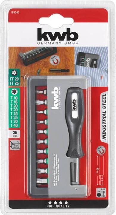 Produktbild kwb A-80416 Bügelsägeblätter BK 75MM 5St. Für Papier, Kork, Gummi, Leder. (TQ60 Stahl)