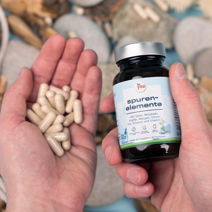 Actual product image For You trace elements complex (60 Piece, Capsules)
