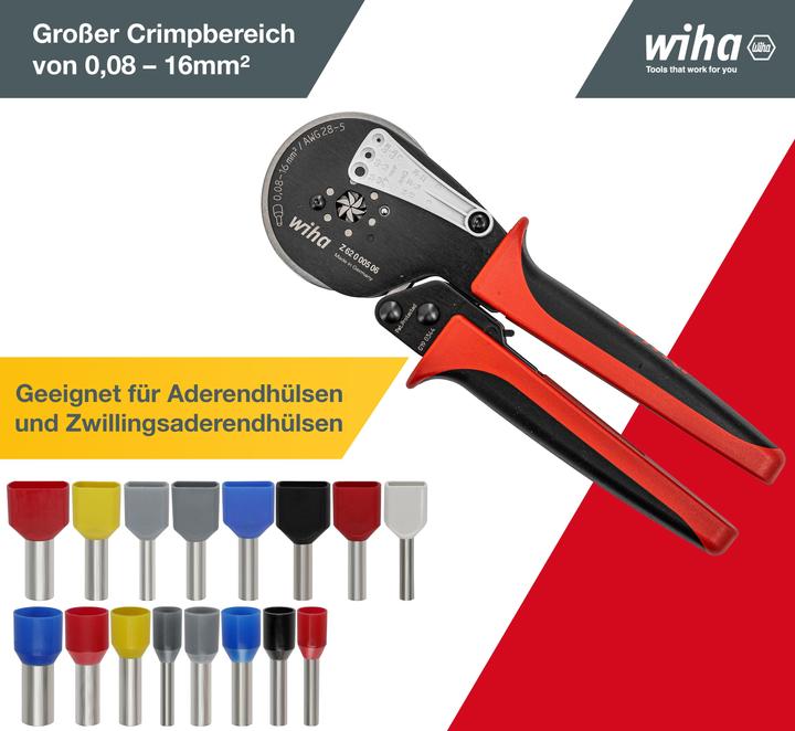 Actual product image Wiha Crimping tool (210 mm)