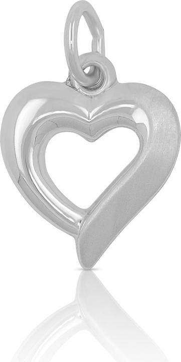 Immagine prodotto Muau Ciondolo cuore oro giallo 750, 16x11 mm (Oro giallo 750/18 carati)