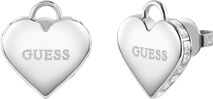 Guess Romantic steel earrings Hearts Falling In Love JUBE02231JWRHT/U (Edelstahl)