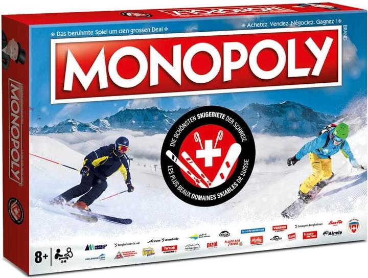 Image du produit Hasbro Monopoly Les plus belles stations de ski de Suisse (Allemand, Français)