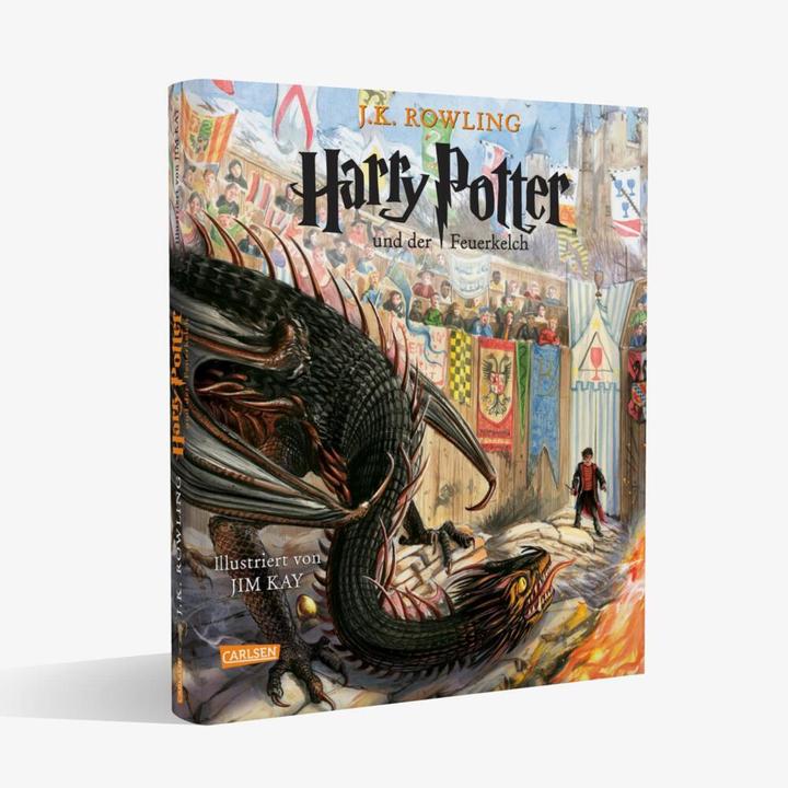 Image du produit Harry Potter und der Feuerkelch (farbig illustrierte Schmuckausgabe) (Harry Potter 4) (Allemand, J.K. Rowling, Jim Kay., 2019)