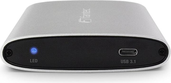 Produktbild Fantec ALU-25U31 SILVER ALU (2.5")