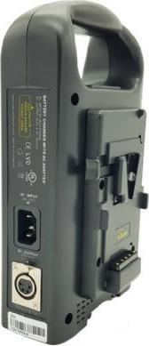 Immagine prodotto Rolux Caricabatterie doppio RL-2KS per batterie V-Mount (1 pz., Batteria + Caricabatterie)
