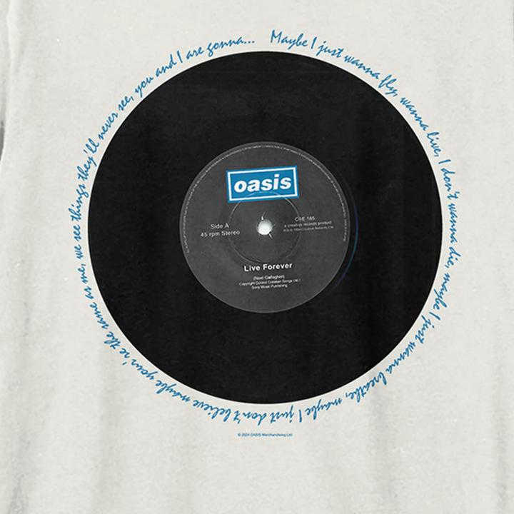 Produktbild Oasis Live Forever TShirt (L)
