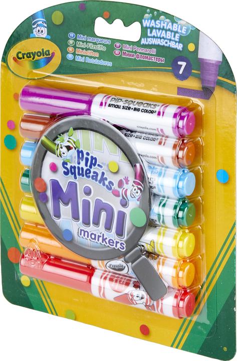 Immagine prodotto Crayola Mini pennarelli lavabili, 7 pezzi. (multicolore, 7 x)