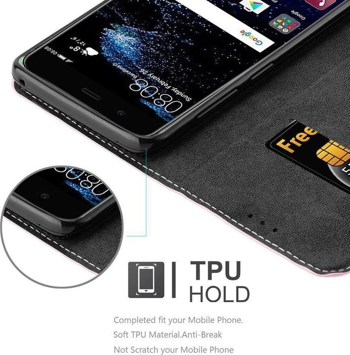 Produktbild Cadorabo Book X-Wallet Cover (Huawei P10)