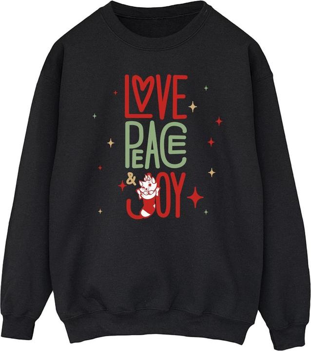 Disney The Aristocats Marie Love Peace Joy Sweatshirt (XXL)