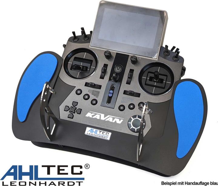 Produktbild AHLtec Handauflage B Blau für fast alle Senderpulte