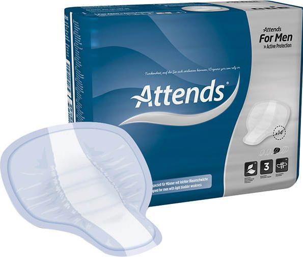 Actual product image Attends Man insert (14 x)