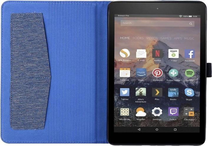 Produktbild König Design Schutz Hülle für Amazon Fire HD 8 (2020) Smart Cover Case Etui Tablet Tasche Neu (Fire HD 8 (2020))