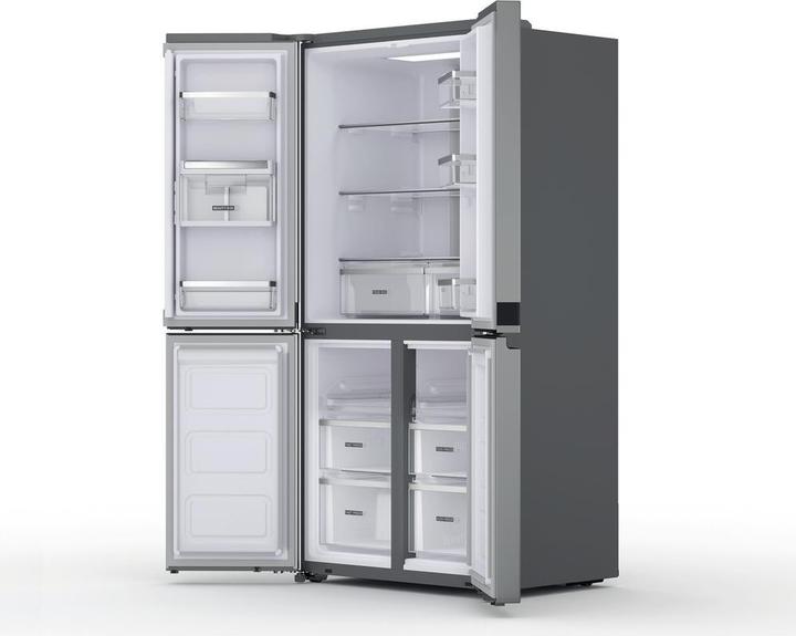 Produktbild Whirlpool WQ9 U2L Side-by-Side Kühlkombination Freistehend 594 l E Edelstahl (388 l)