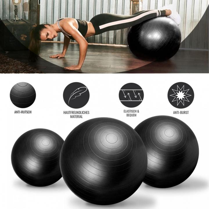 Image du produit Gorilla Sports Ballon d'exercice (75 cm)