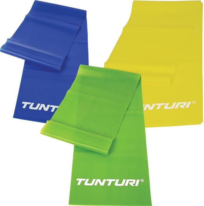 Produktbild Tunturi Resistance Band - Gummi Gymnastikband (1.20 m, Mittel)