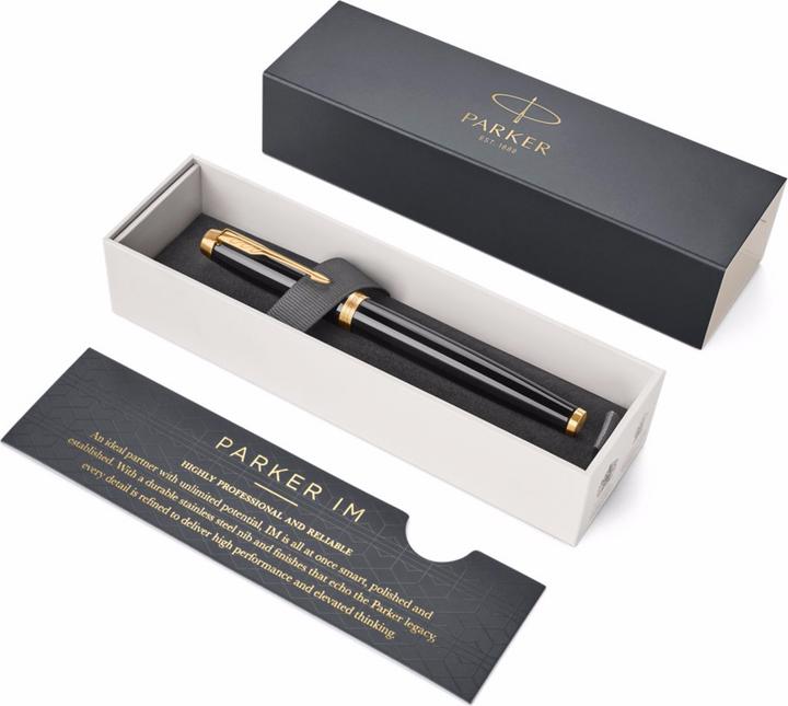 Produktbild Parker Pen IM Black Lacquer (Schwarz, 1 x)