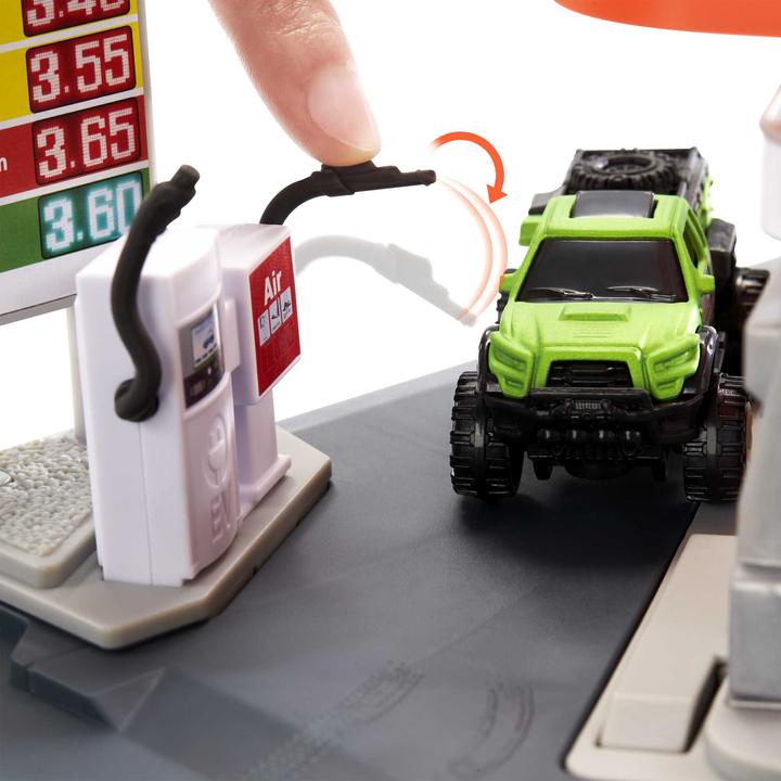 Image du produit Matchbox Playset Station Essence - Circuit / Petite Voiture - Dès 3 ans
