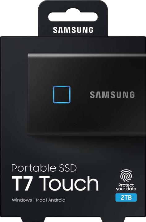 Actual product image Samsung Portable T7 Touch (2000 GB)