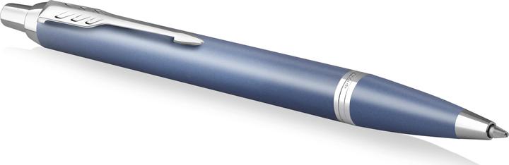 Actual product image Parker Pen IM Writing Rituals Blue GT Kugelschreiber (Blue with chrome trim, 1 x)