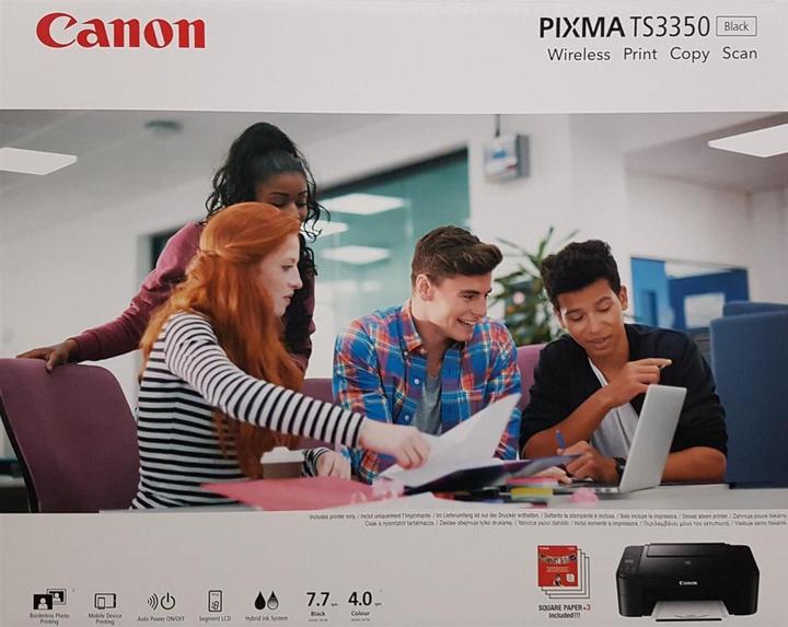 Actual product image Canon PIXMA TS3350 (Ink, Colour)