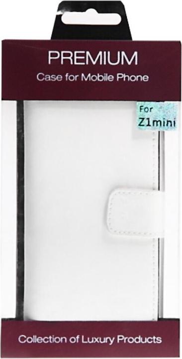 Actual product image OEM Slim Book Case Sony Xperia Z1 Compact - white 4250710549207 (Sony Xperia Z1 Compact)