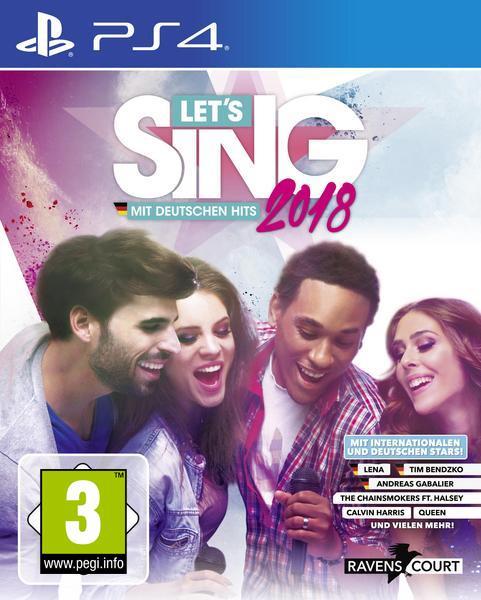 Image du produit Plaion Let's Sing 2018, y compris les hits allemands (PS4, DE)
