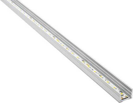 Productafbeelding Barthelme 62399202 BARdolino aluminium profiel plat 2m (201 cm)