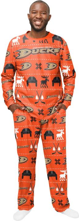 Foco NHL Winter XMAS Pyjama Schlafanzug - Anaheim Ducks - XL (XL)