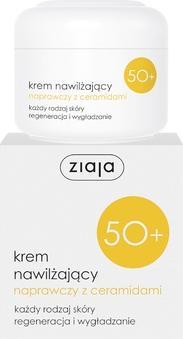 Actual product image Ziaja Restorative Moisturiser From Ceramide 50+ Each Type Scores On Day Spf6 50Ml (50 ml, Day cream, Up to SPF 10)