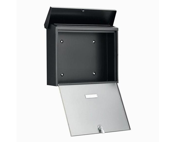 Produktbild Burg Wächter Briefkästen London 6867 black&steel